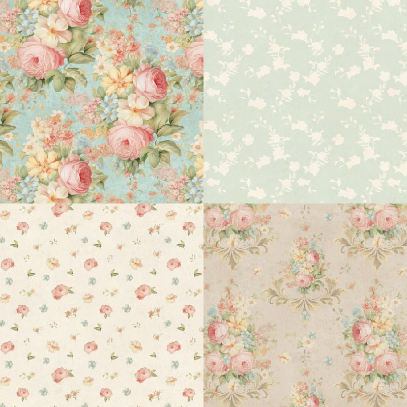 0509 Elegant background paper R2545 -24Pcs each pack