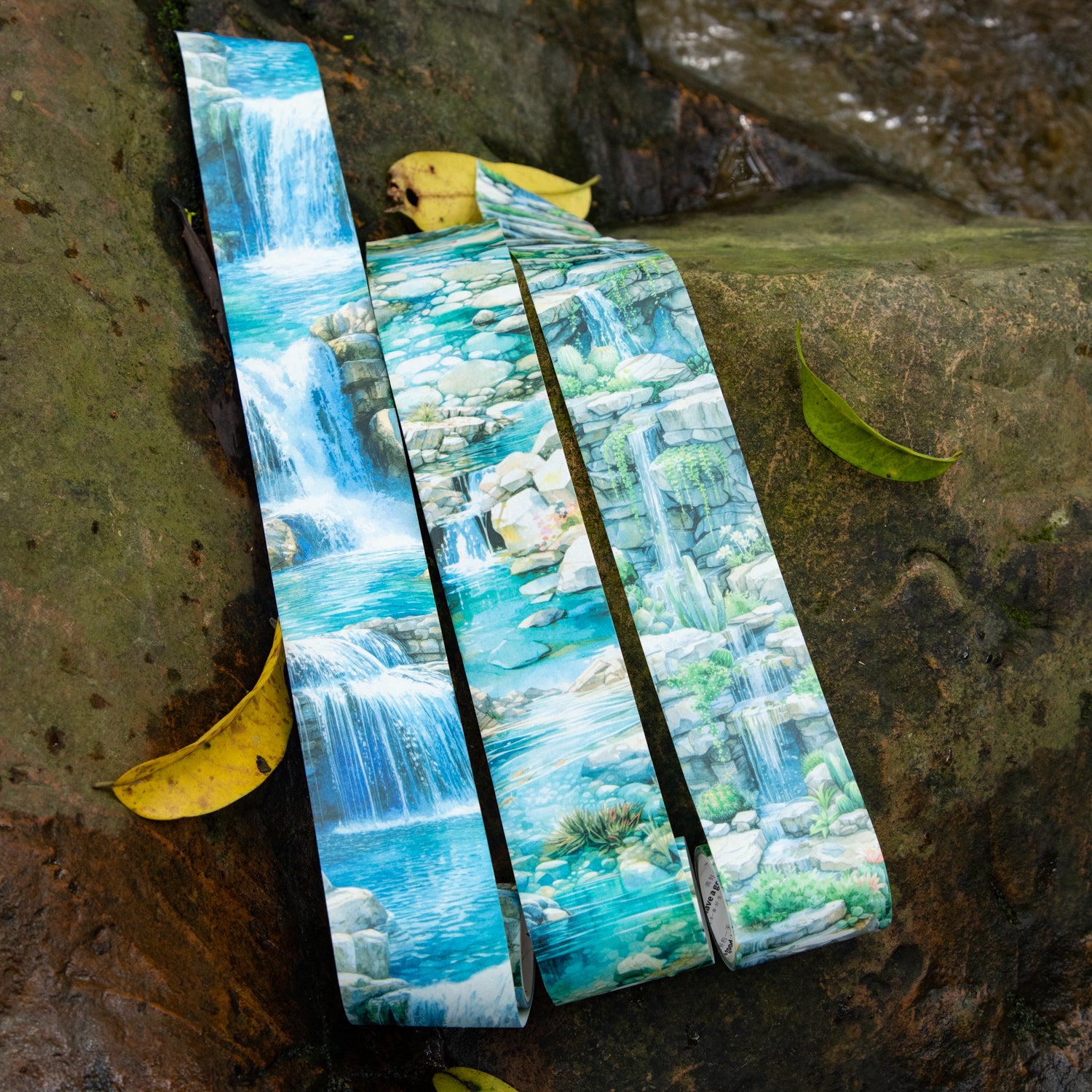0522 Waterfalls and streams Series Washi tape -5CM*2M