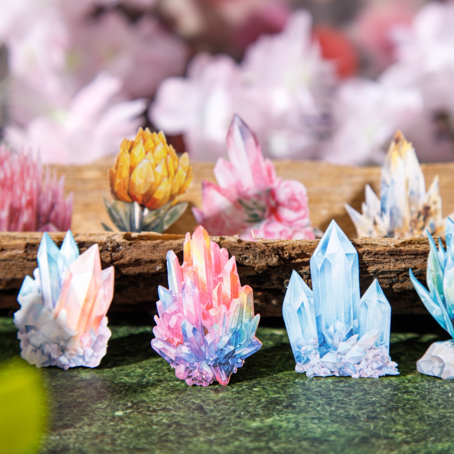 0910 Crystals Solid Sticker -20Pcs each pack