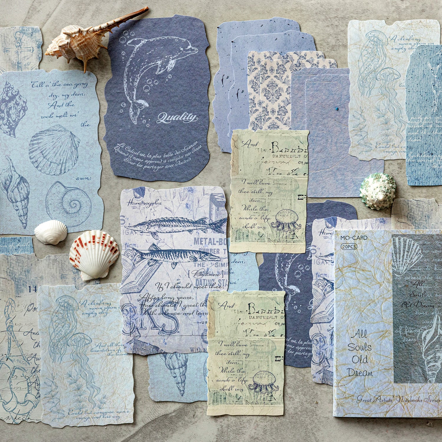 Vintage paper -12Pcs each pack
