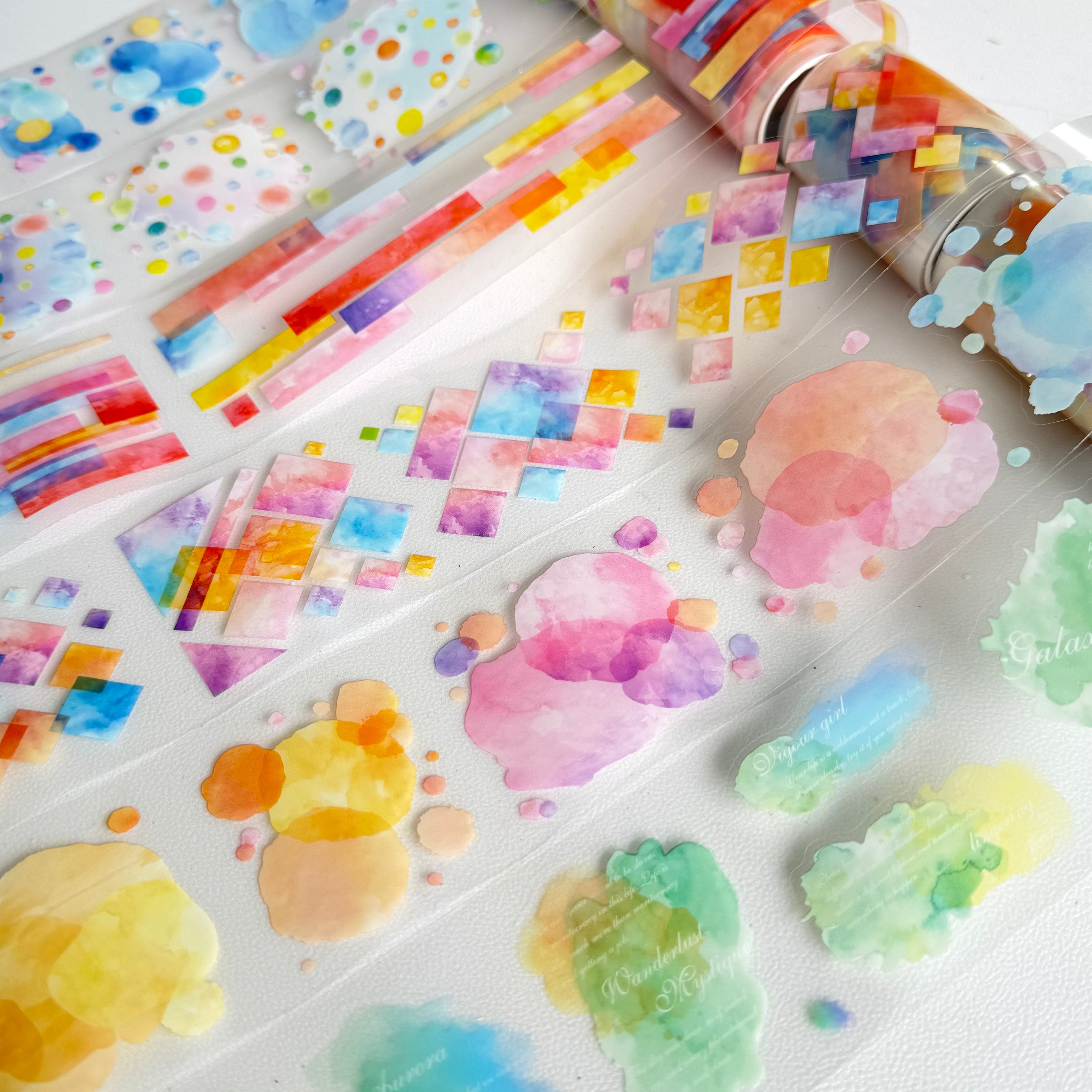 0621 Ink star River *precut pet 6 rolls 1 set