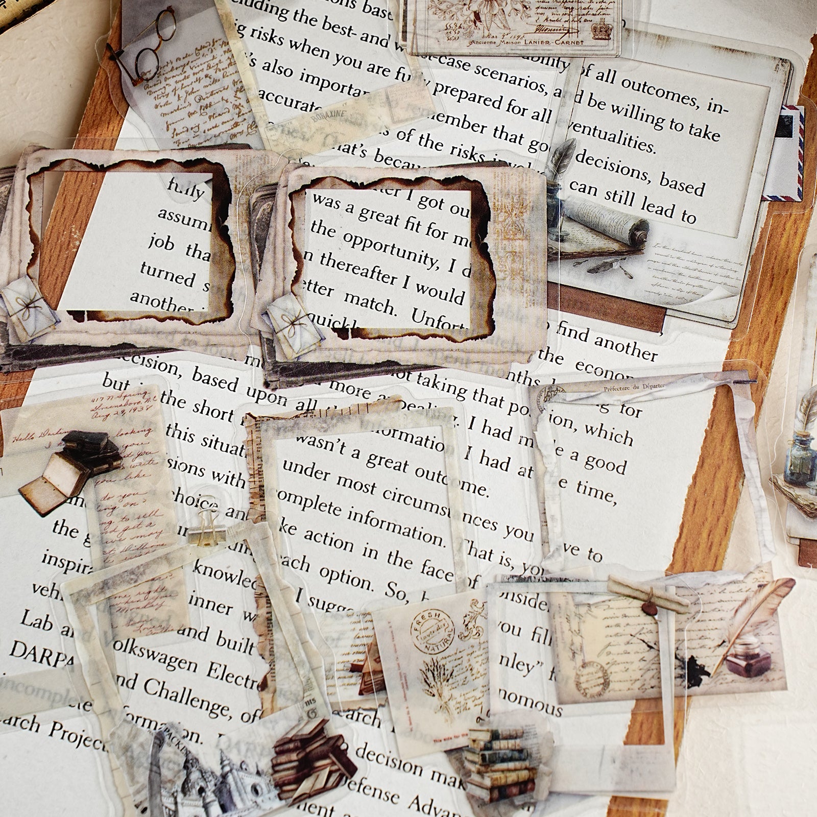 260122 Dreams cape Imprint PET sticker -20Pcs each pack