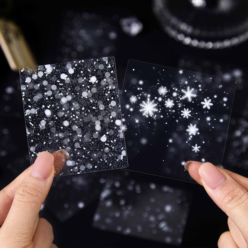 There is snow today PET sticker -20Pcs each pack