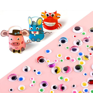 Craft characters with googly eyes