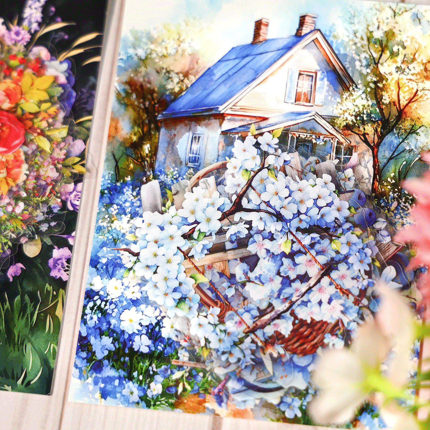 0402 Garden Impression Series PET Sticker -20Pcs each pack