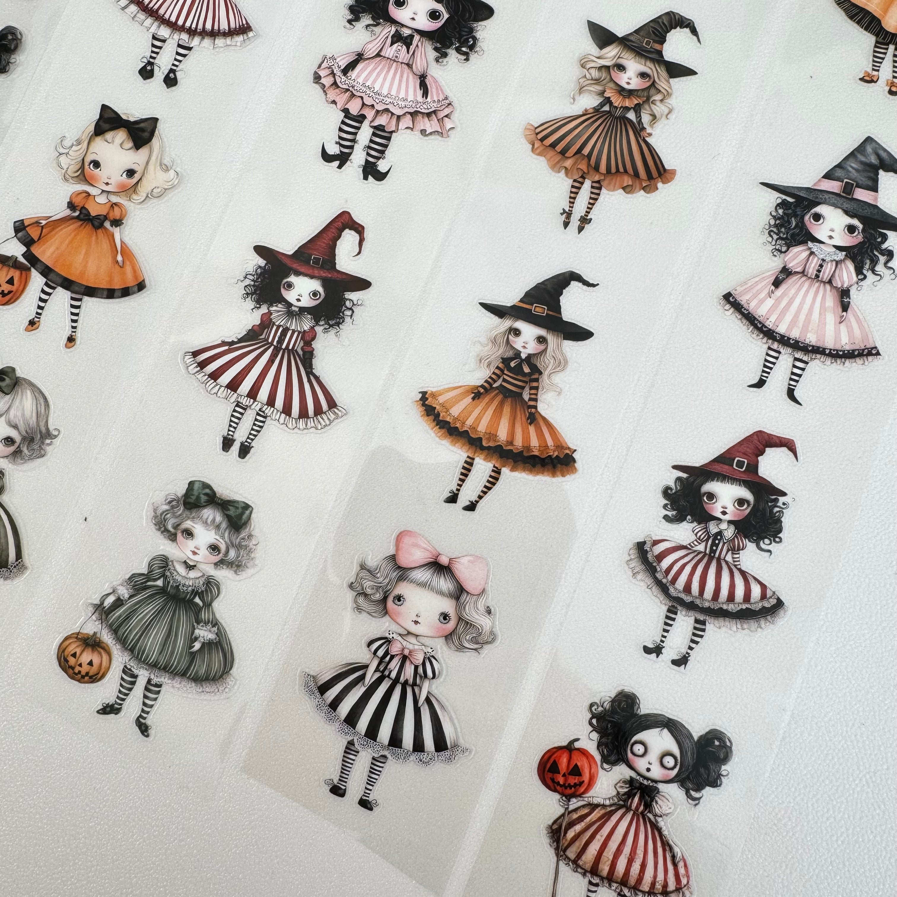 Halloween dolls pre-cut PET tape 1 loop 5.5CM*2M