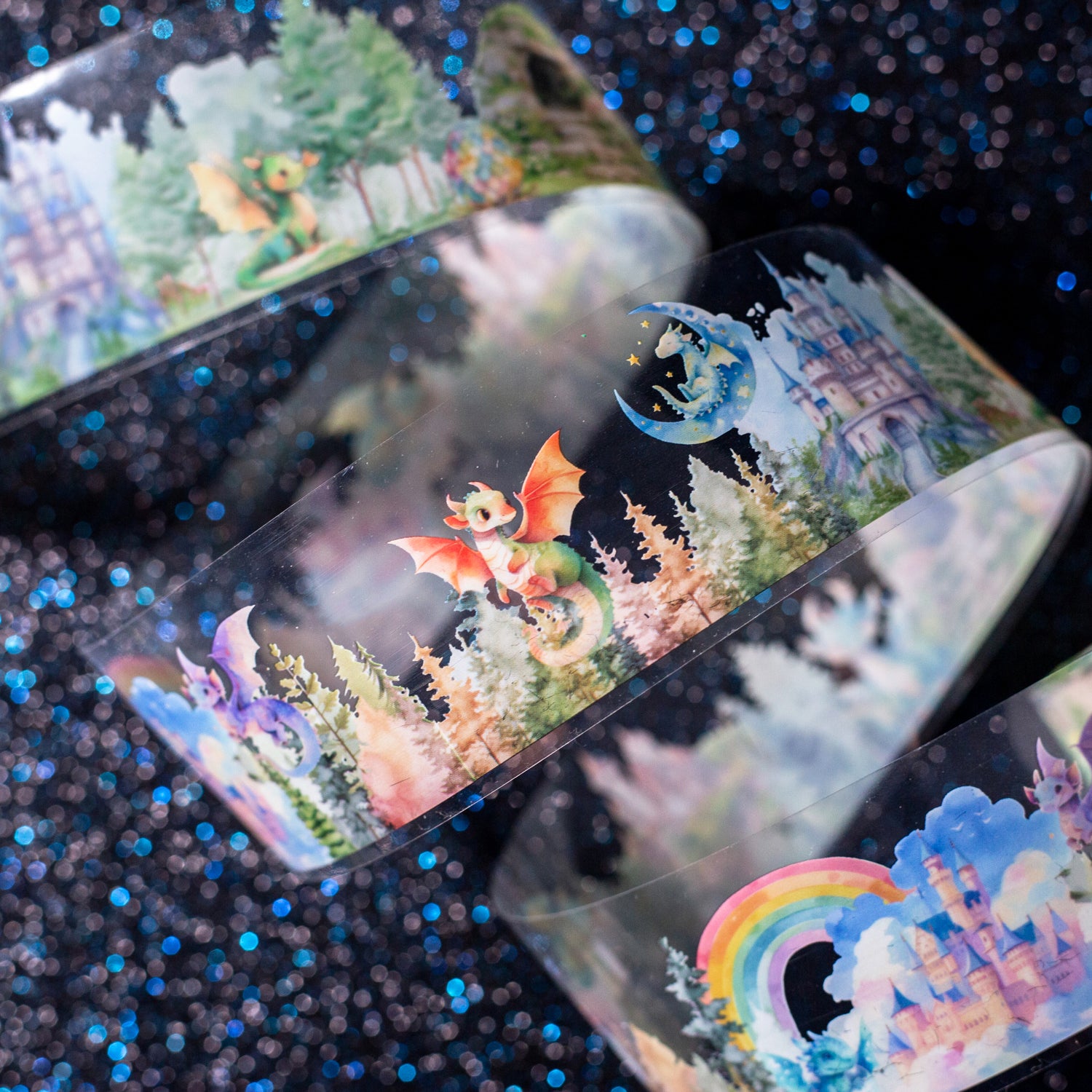 0623 Strange fairy tale world PET tape -4cm*2M