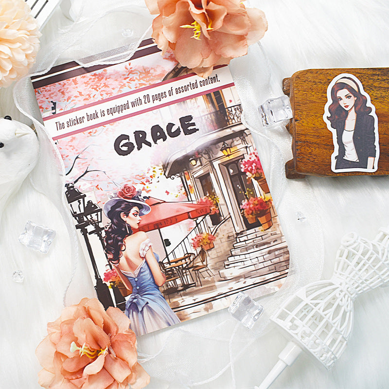 S-525- Grace Sticker Book -20Pcs each pack