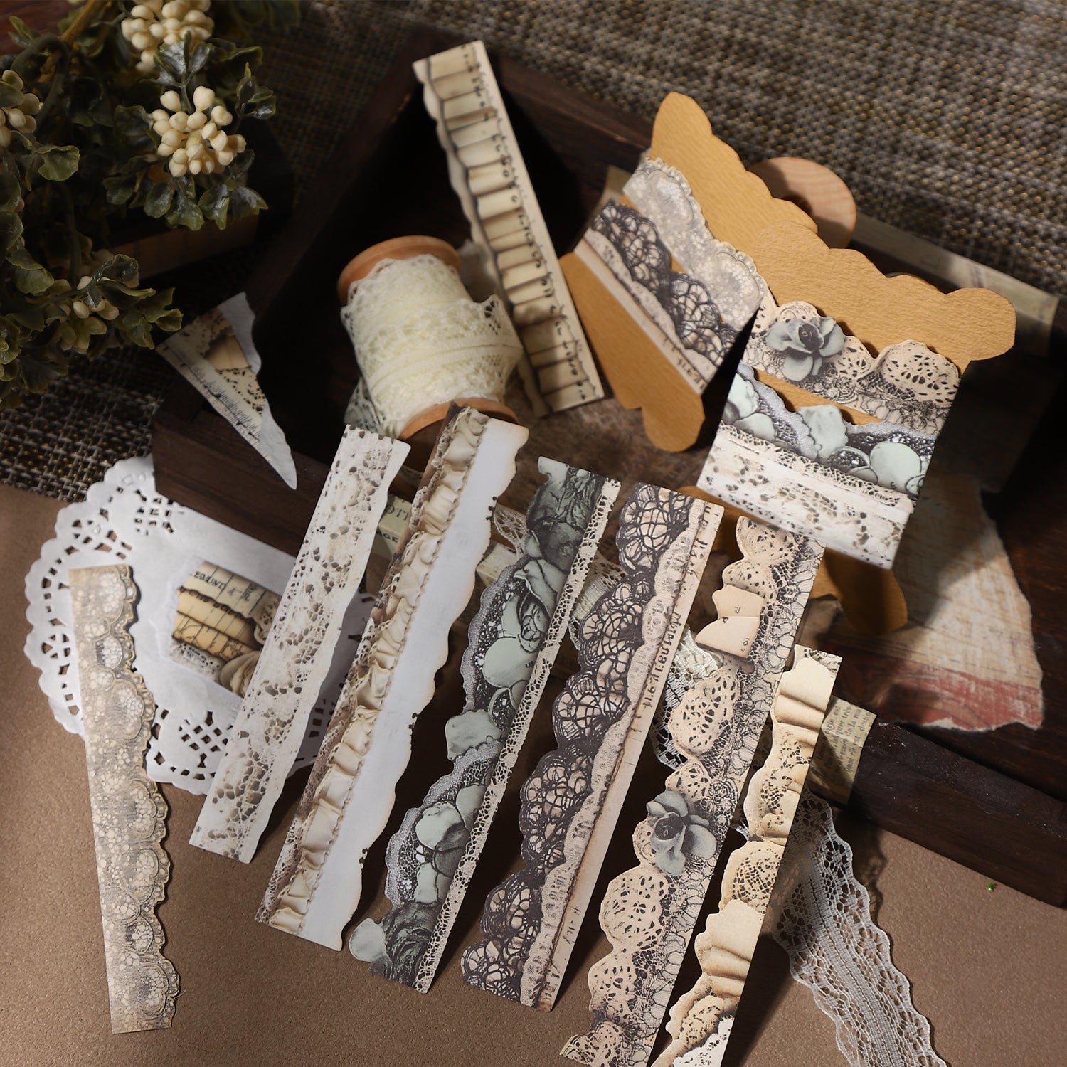 0615 Tear paper Solid sticker -30Pcs each pack