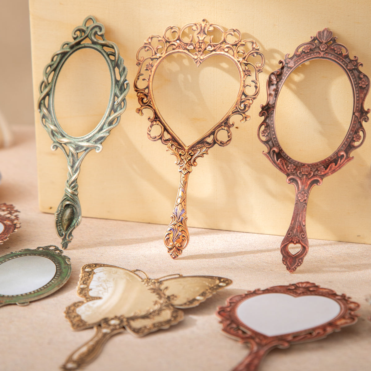 Mirrors close-up
