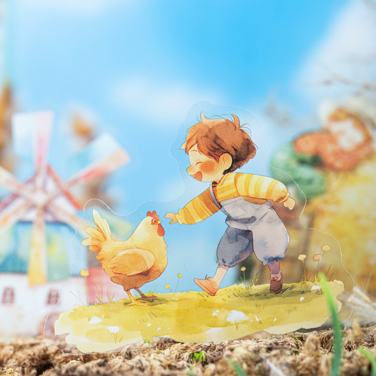 0417 Happy Little Farm Series Sticker -20Pcs each pack