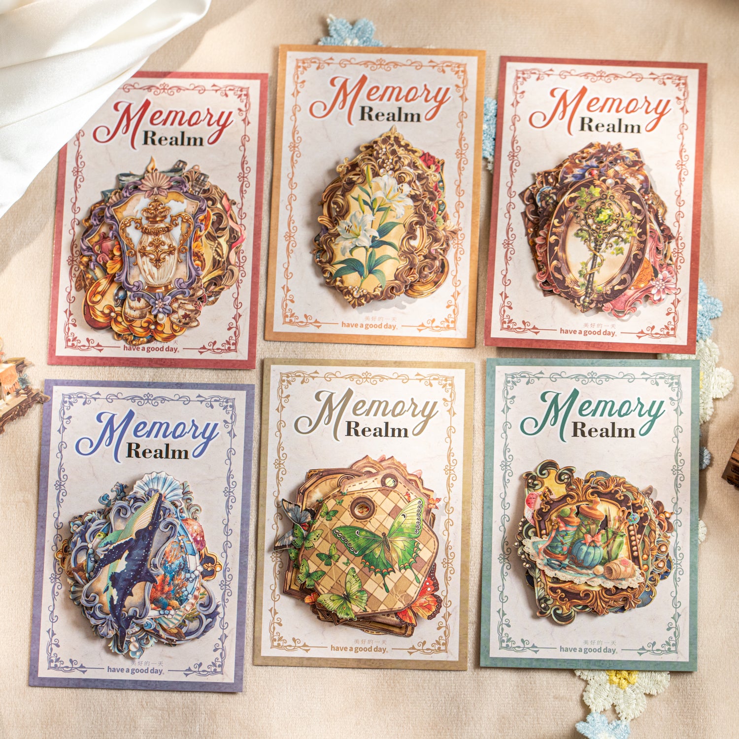 Realm of Memories Solid Stickers -20Pcs each pack