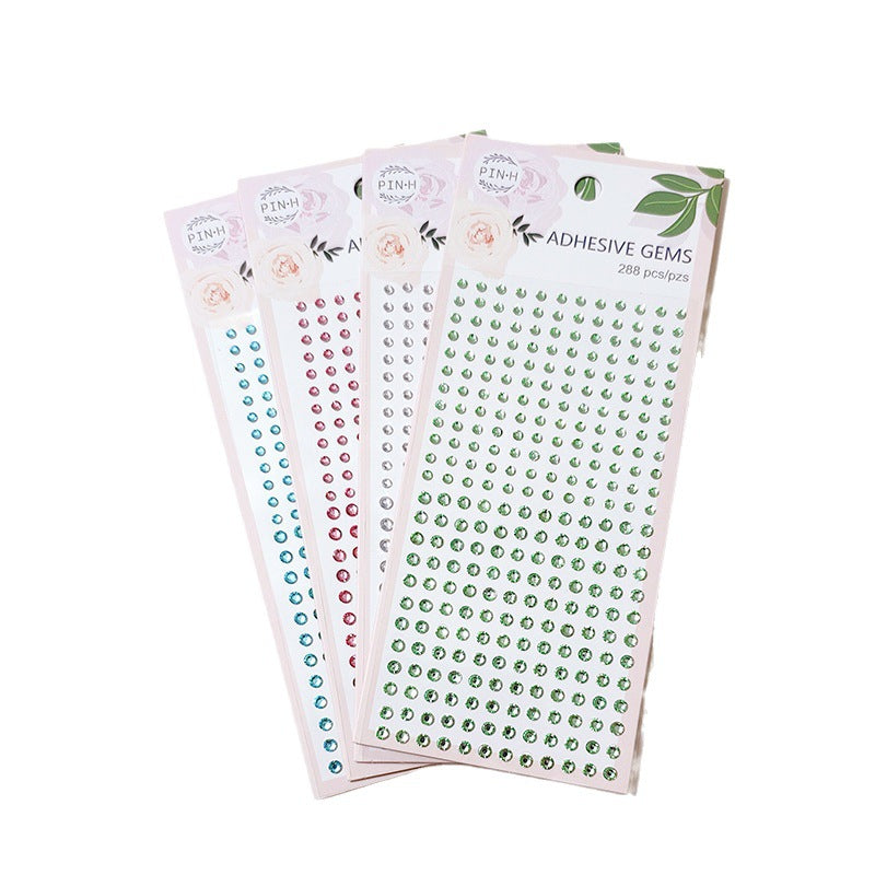 260228 Self Adhesive Crystals Stickers