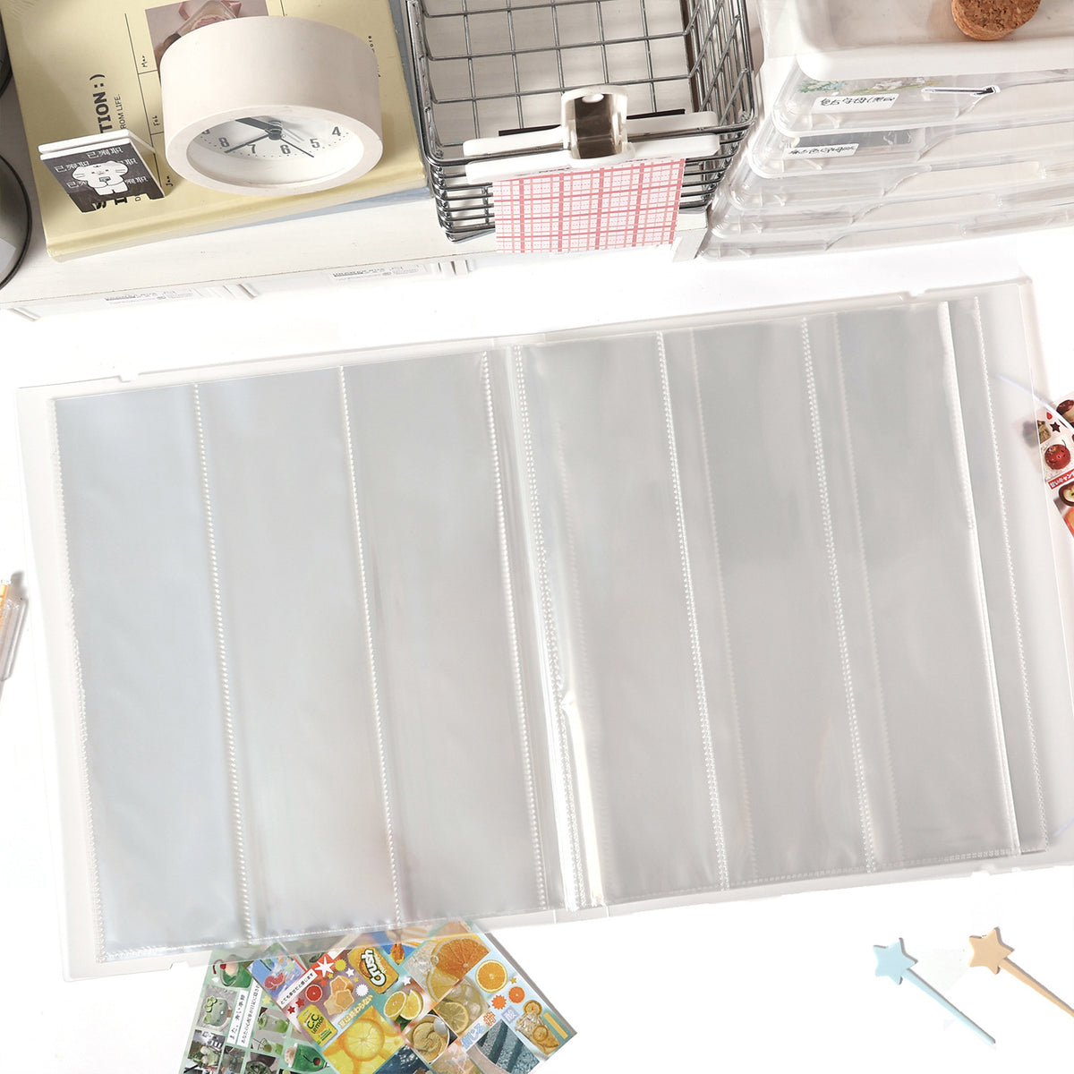 3 Pocket Tape Storage Album 40 inner pages