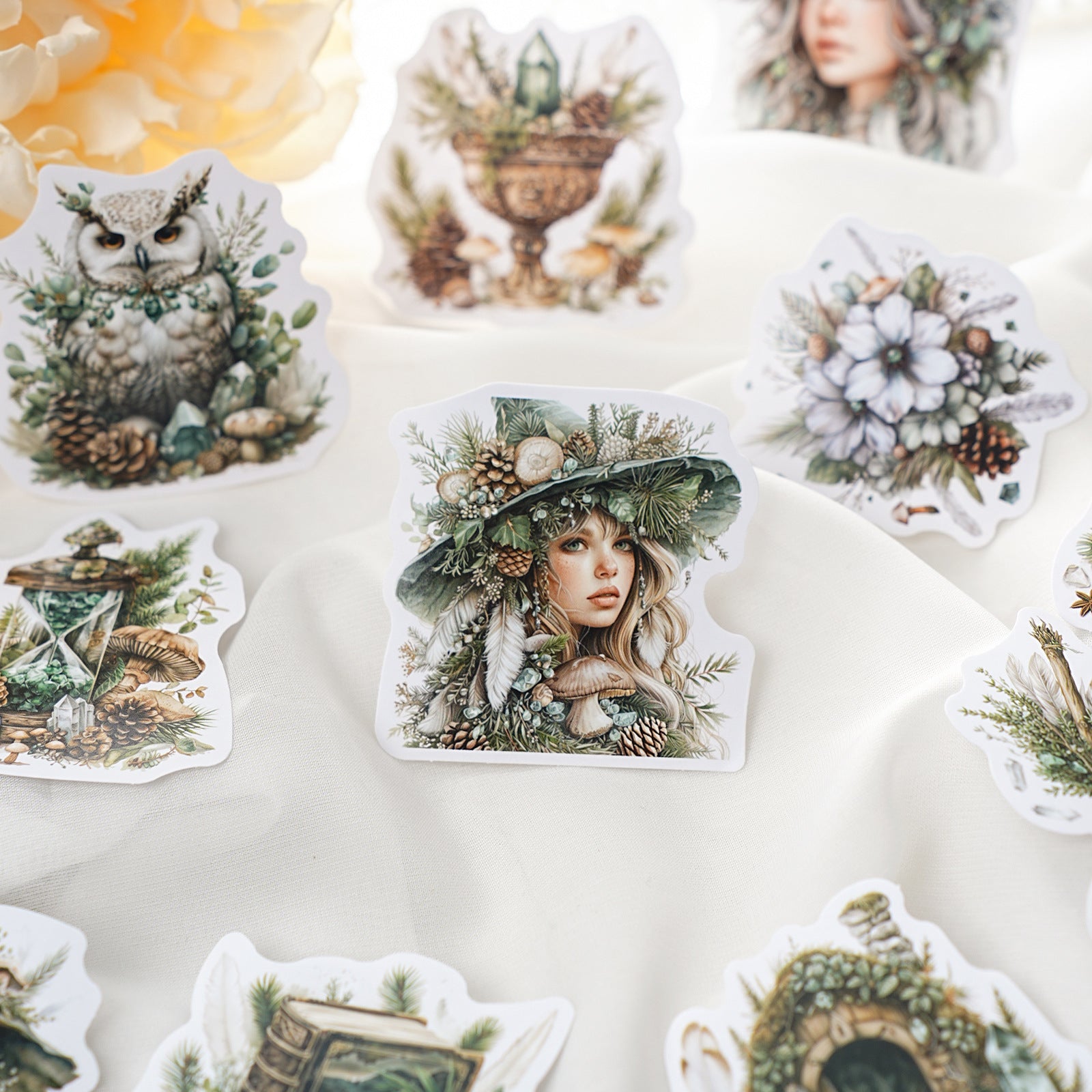0320 The witchs secret garden Series Sticker -20Pcs each pack