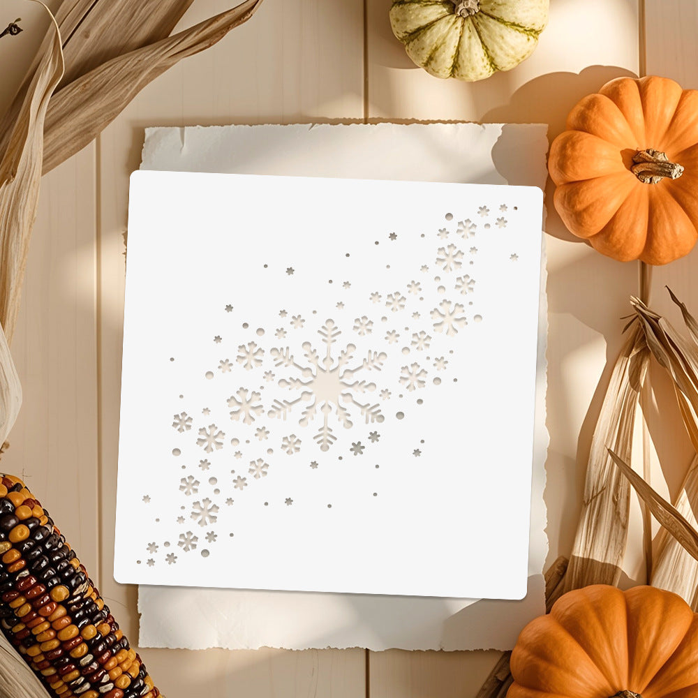 Snowflake stencil