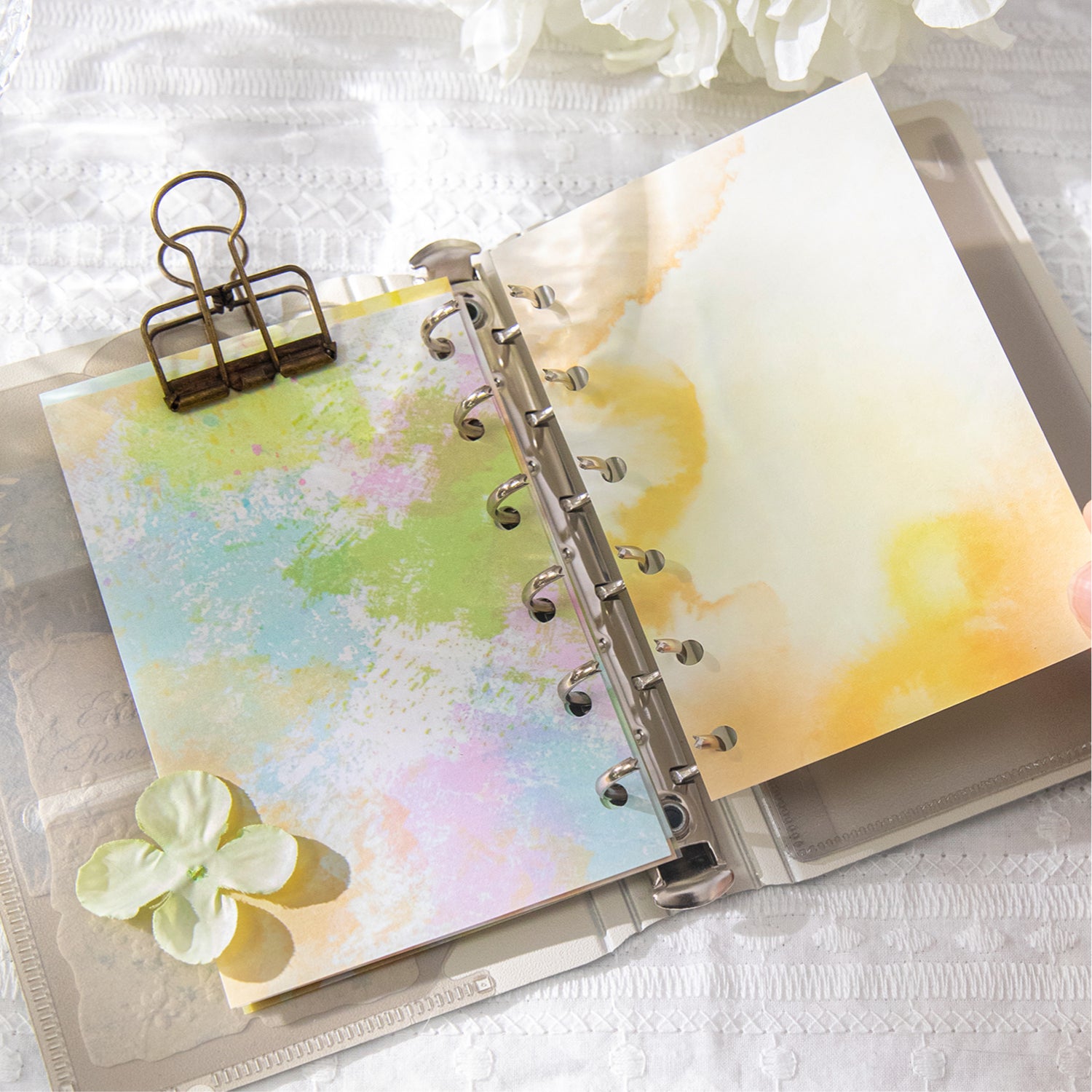 0531 Watercolor material solid vellum paper -50Pcs each pack