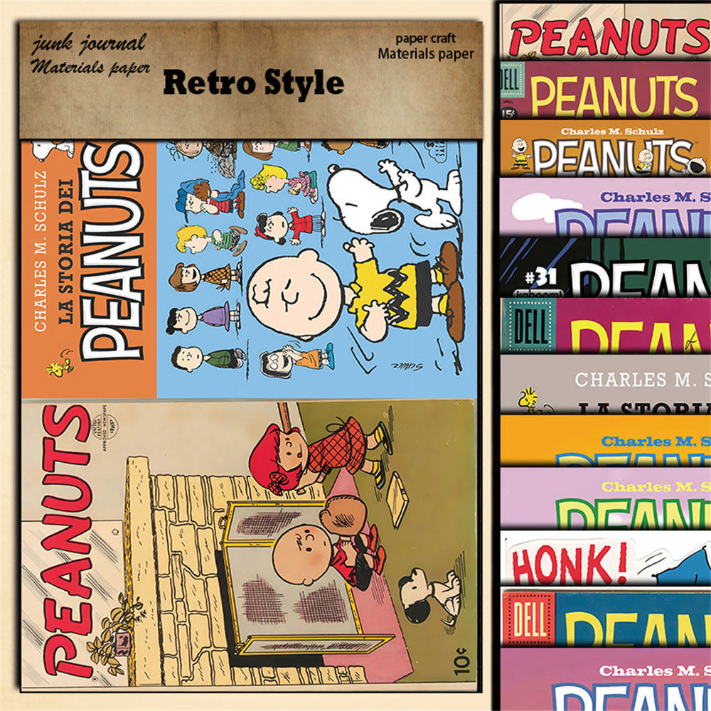260302 Peanuts Poster Background Paper -12Pcs each pack