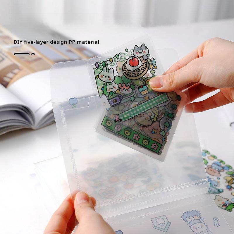 0802 A6 Telescopic storage bag *Stickers not included