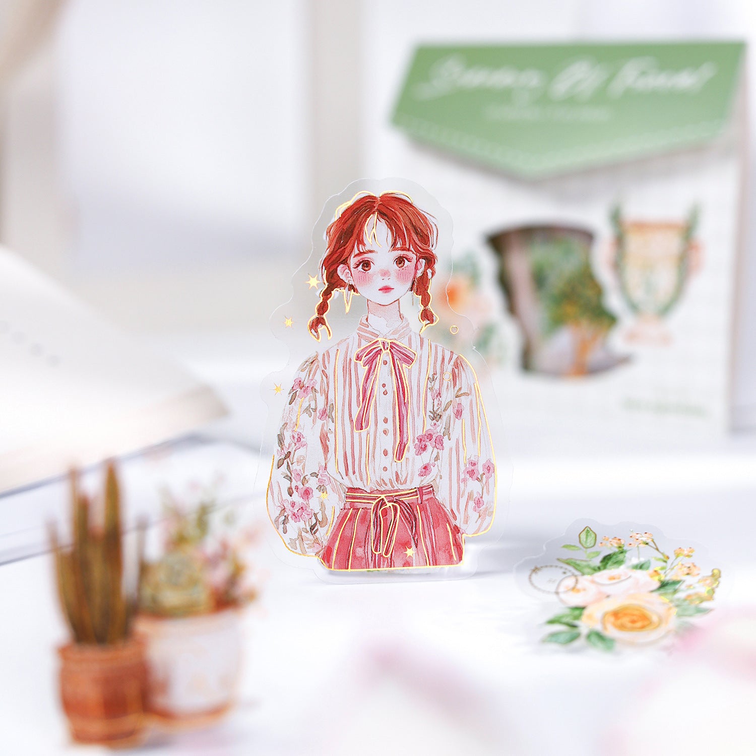 0418 The Landscape of a Sojourn Series Sticker -20Pcs each pack