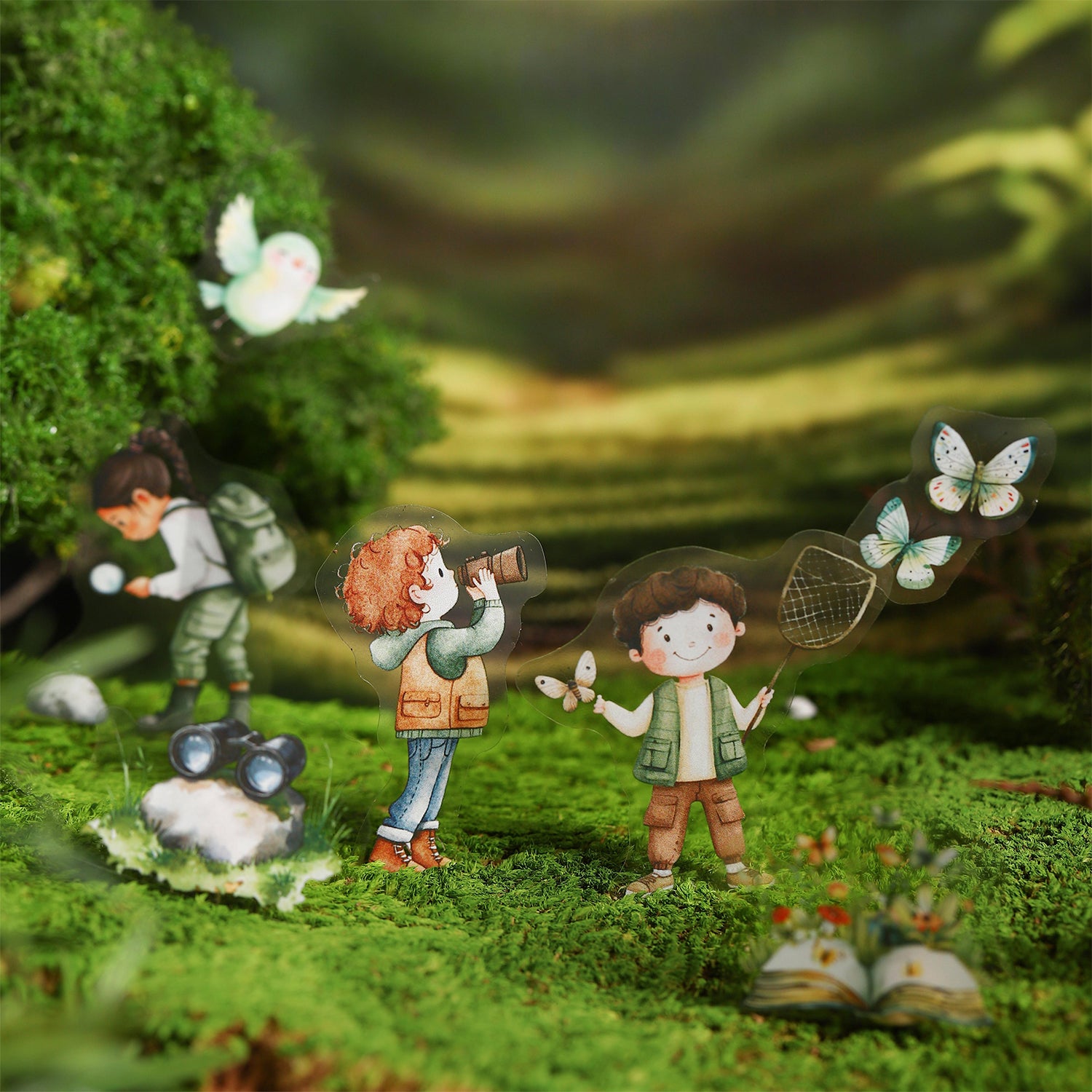 0513 Dream Job PET Sticker -20Pcs each pack