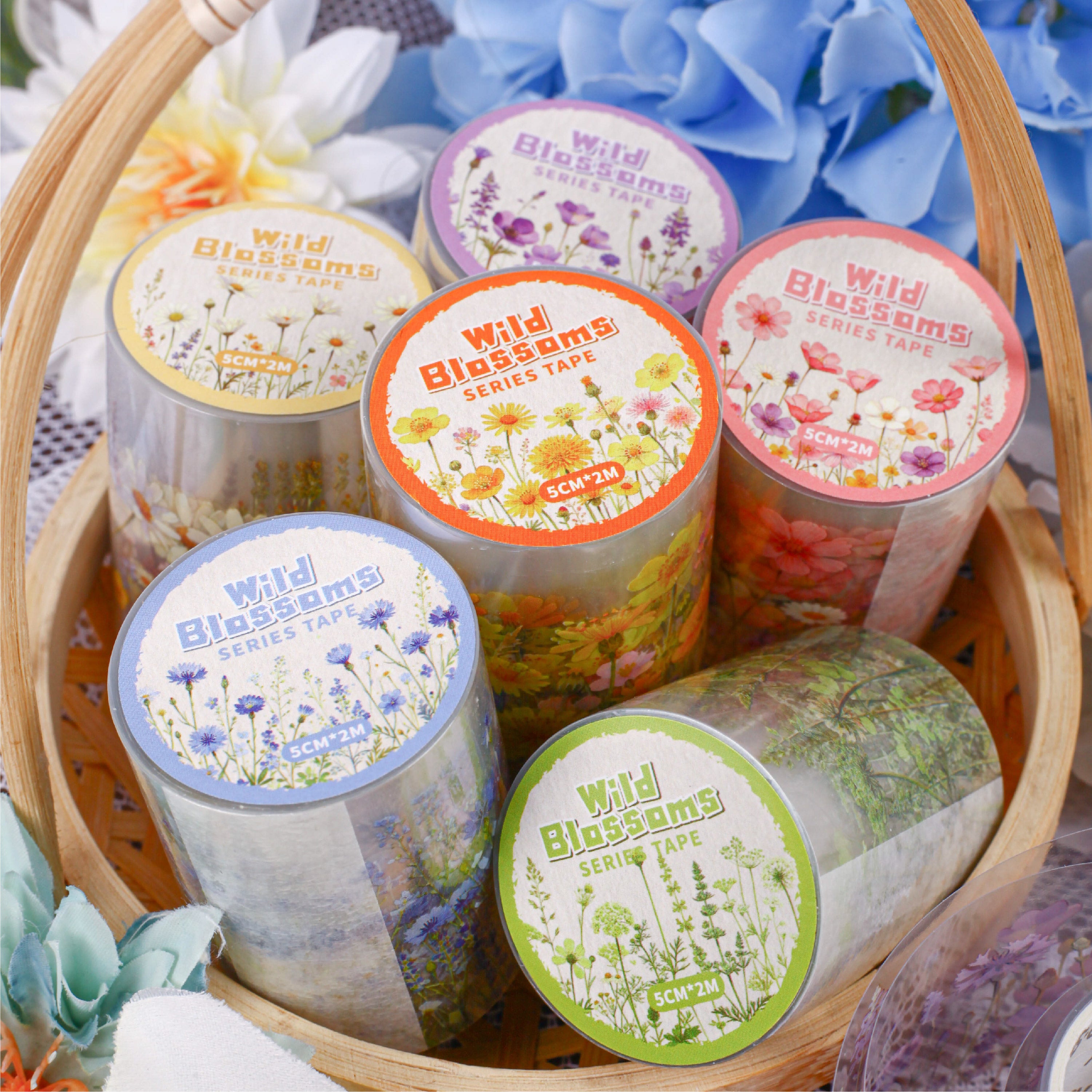 Wildflowers PET Tape (5cm x 2m)