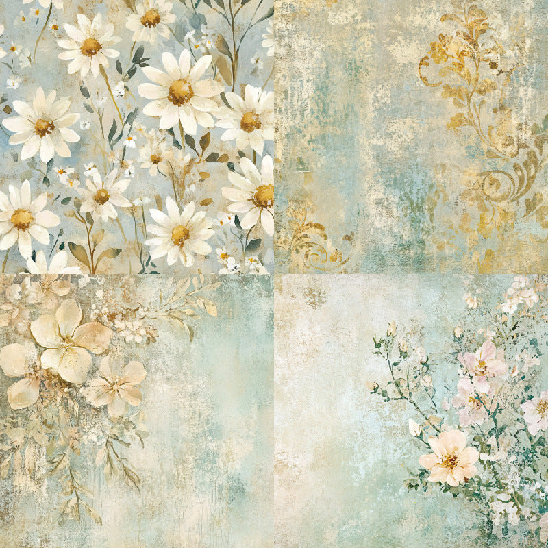 0415 Sunset background paper R2514 -24Pcs each pack