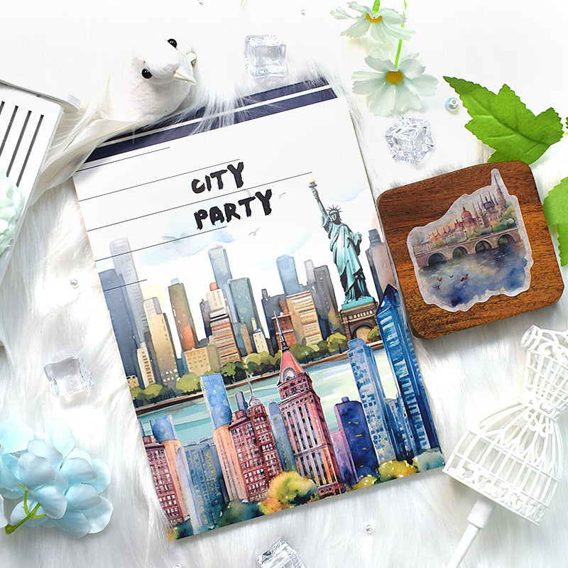 S-524- City party Sticker Book -20Pcs each pack