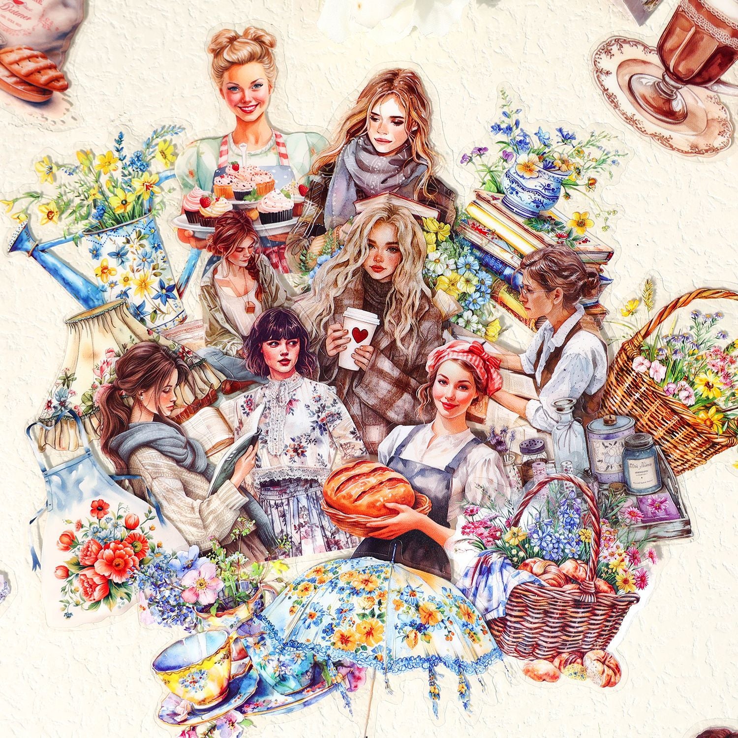 0313 Wonderful life Series Sticker -20Pcs each pack