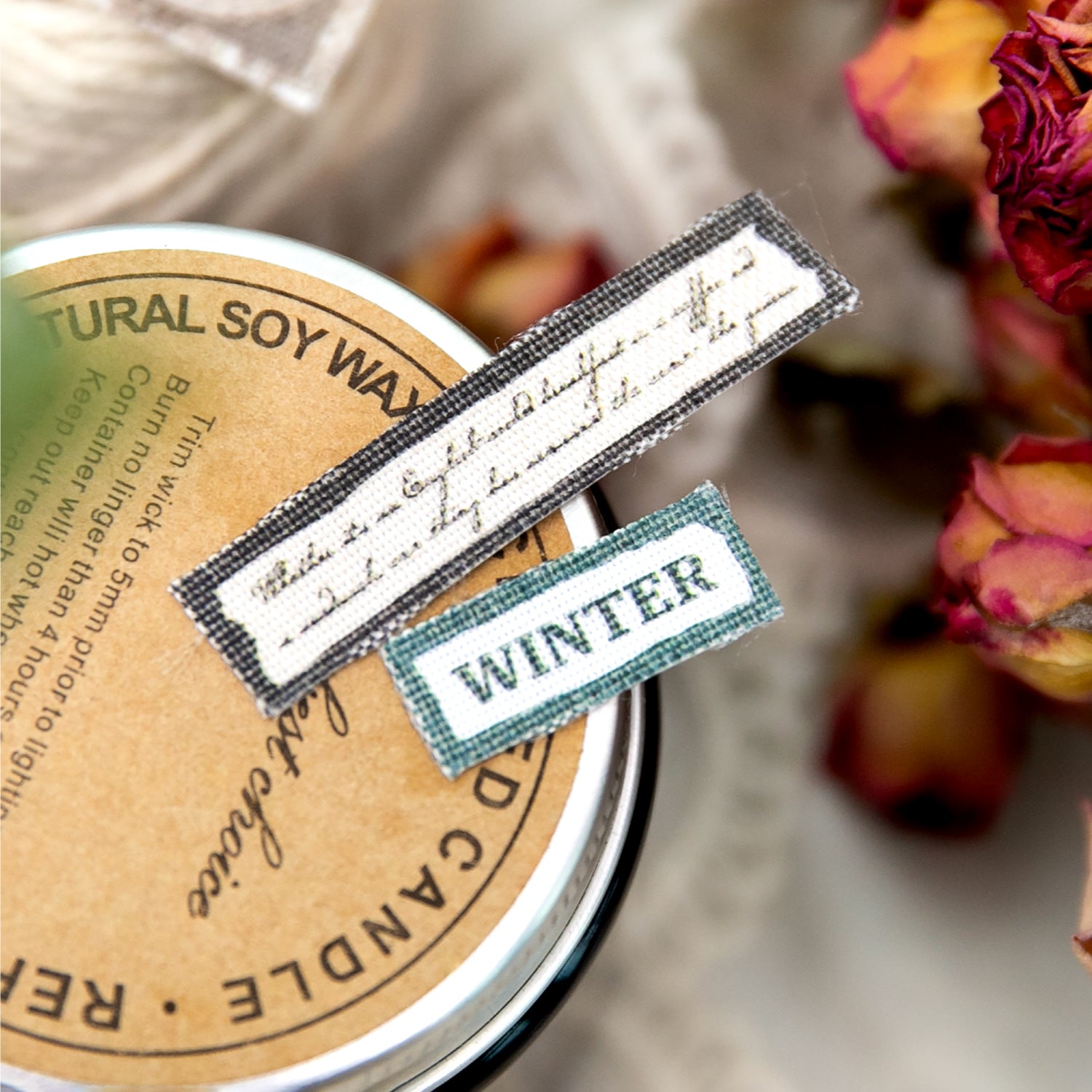 0917 Fabric label Sticker -1Pcs each pack
