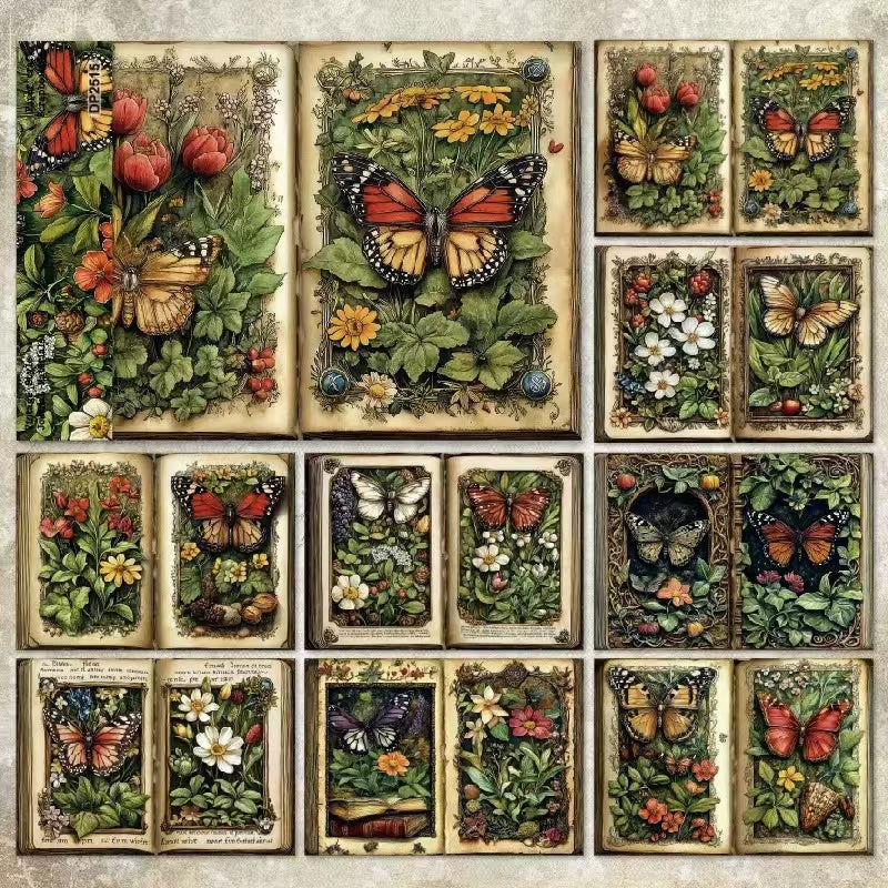 0524 A5 background paper DP2515 -8Pcs each pack