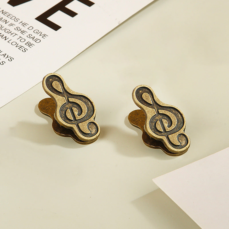 Musical symbol clip *2 Pcs