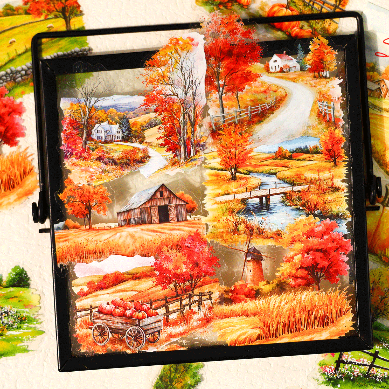 0321 Mountain Travel Series Sticker -20Pcs each pack