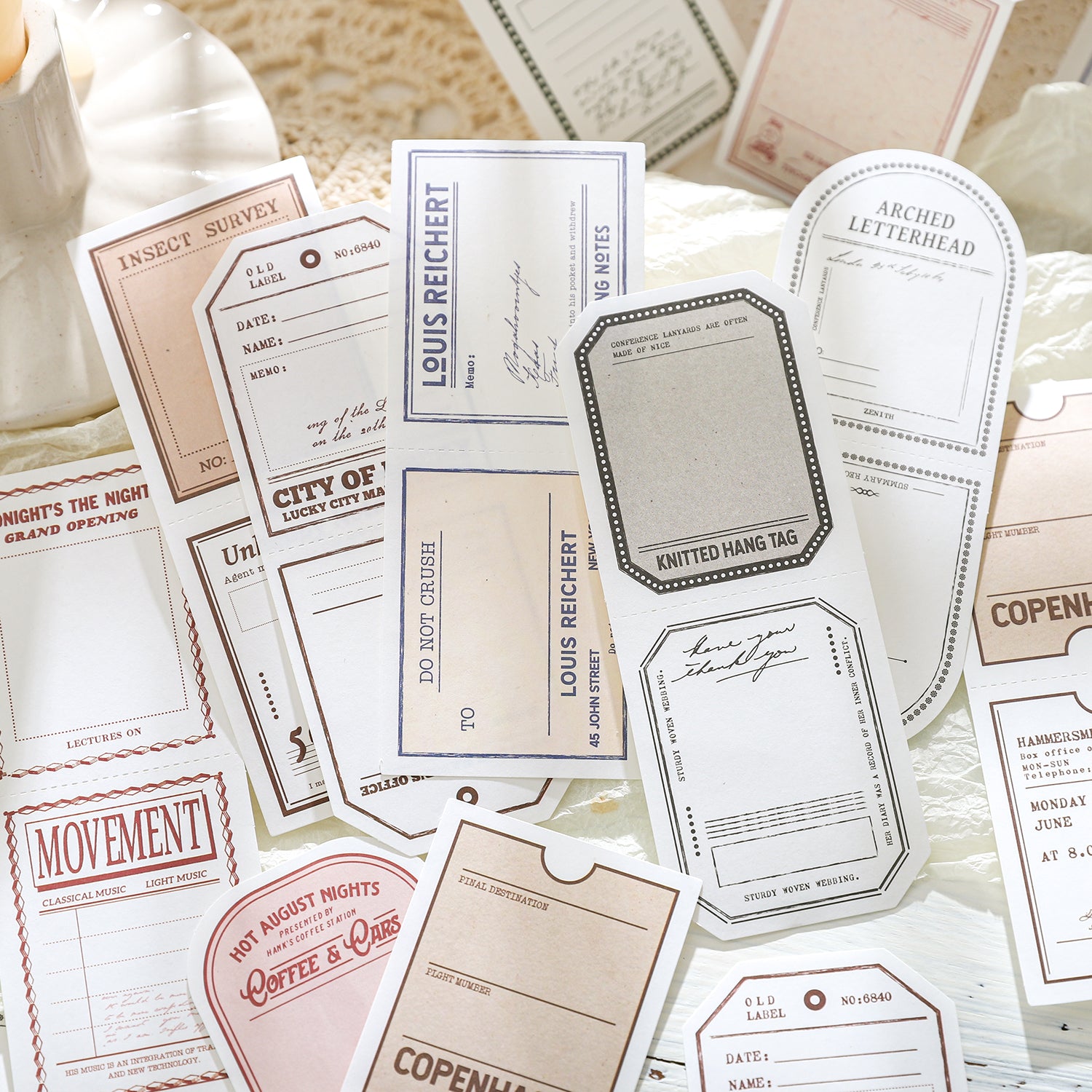 0402 French island Series Paper -20Pcs each pack