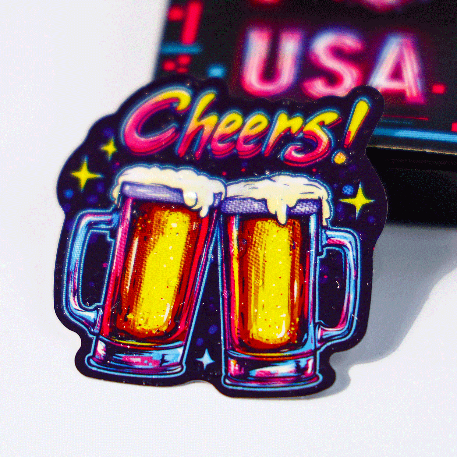 0401 250th Anniversary of America paper Stickers -50Pcs each pack