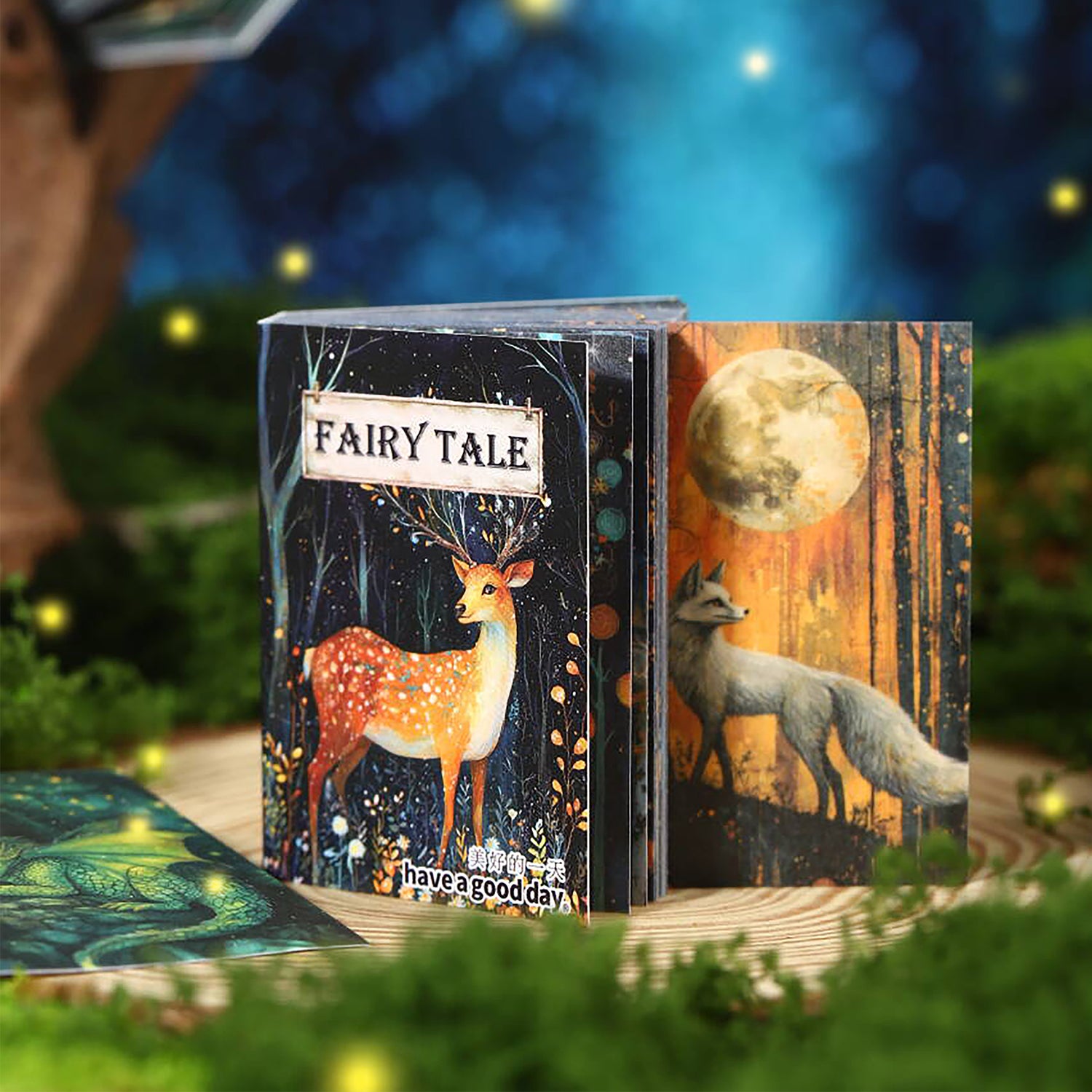 0723 Fairy tale book paper -50Pcs each pack