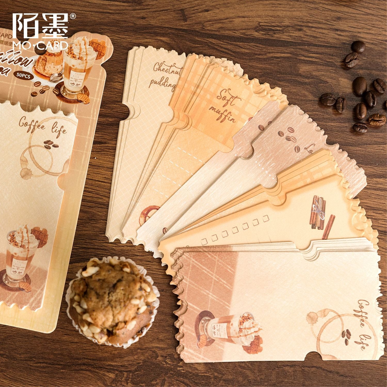 0329 Lazy Afternoon Series Paper -50Pcs each pack