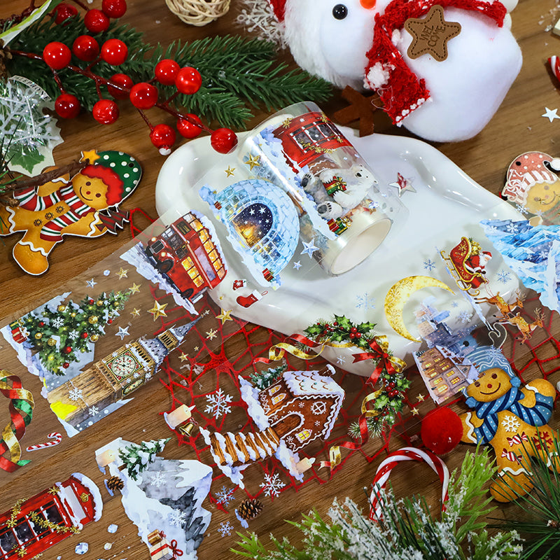 1027 T-443 Frozen wasteland Tape -7cm*2m