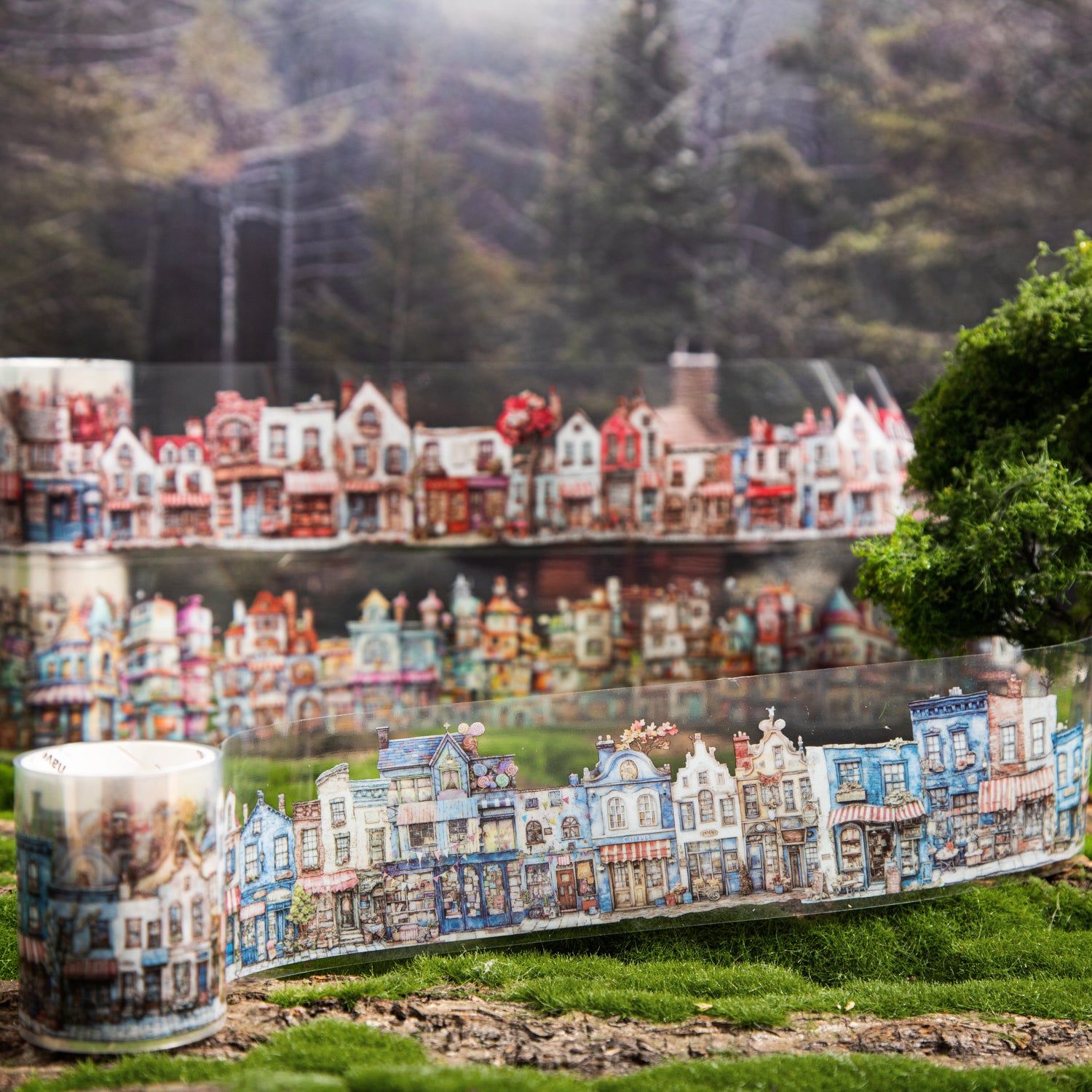 0612 Weird house PET tape -5CM*2M