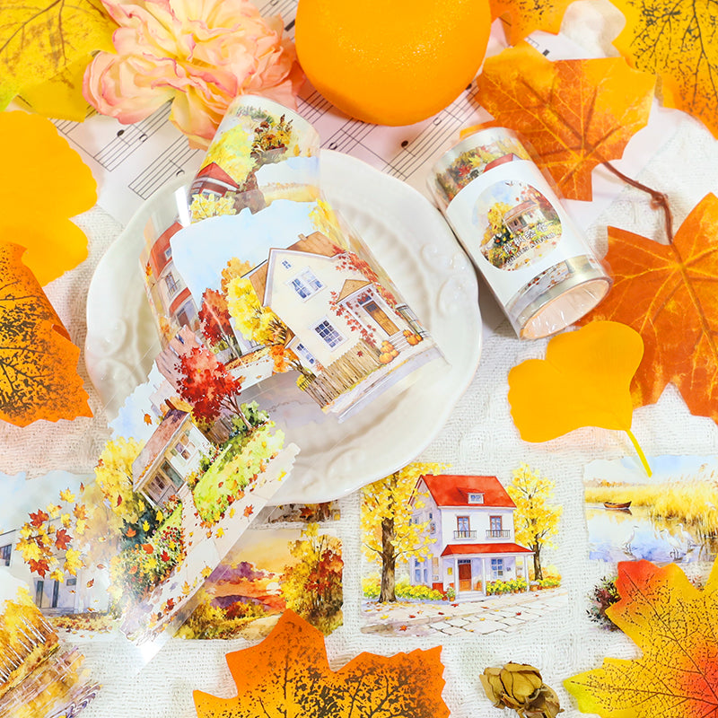 Autumn Maple Scroll Tape -7cm*2m
