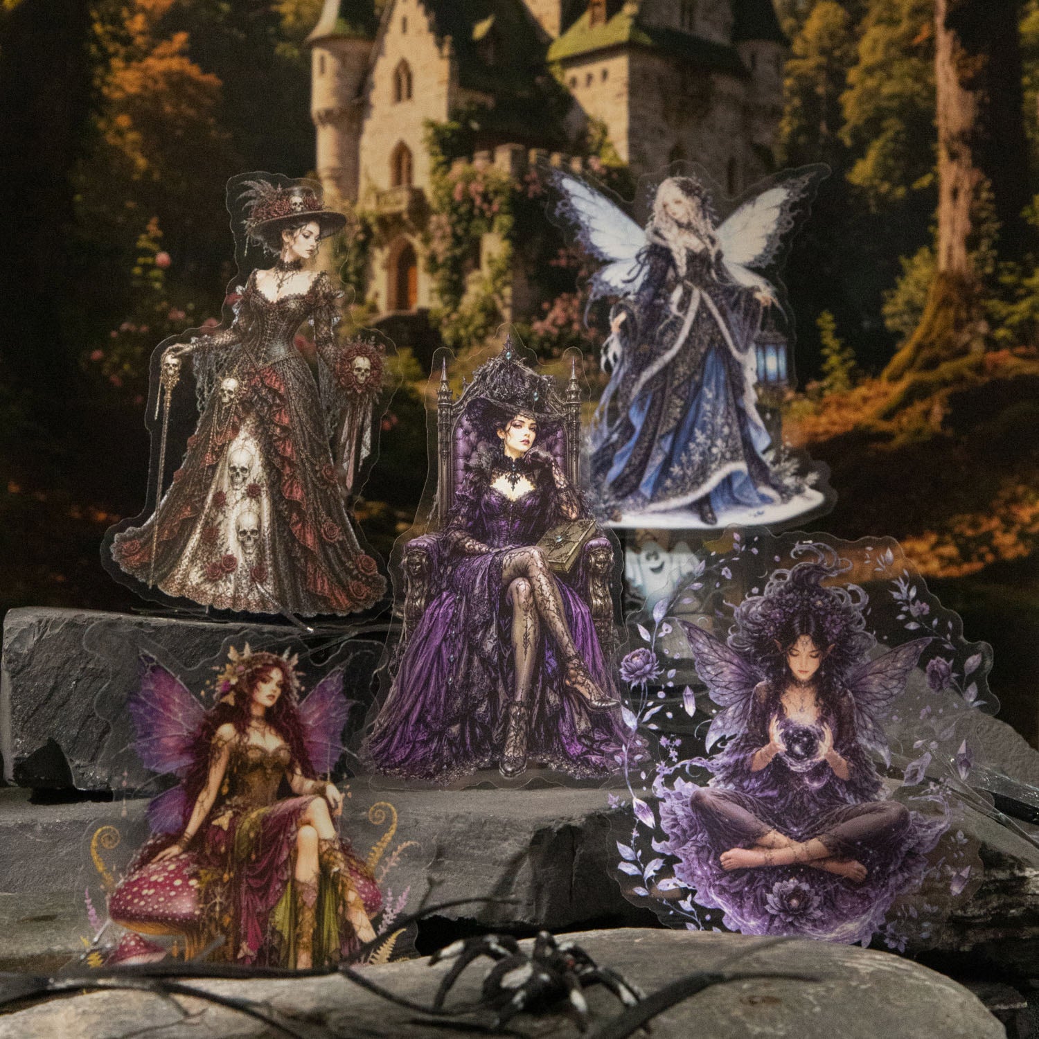 Dance With The Darkness PET Stickers -10Pcs each pack