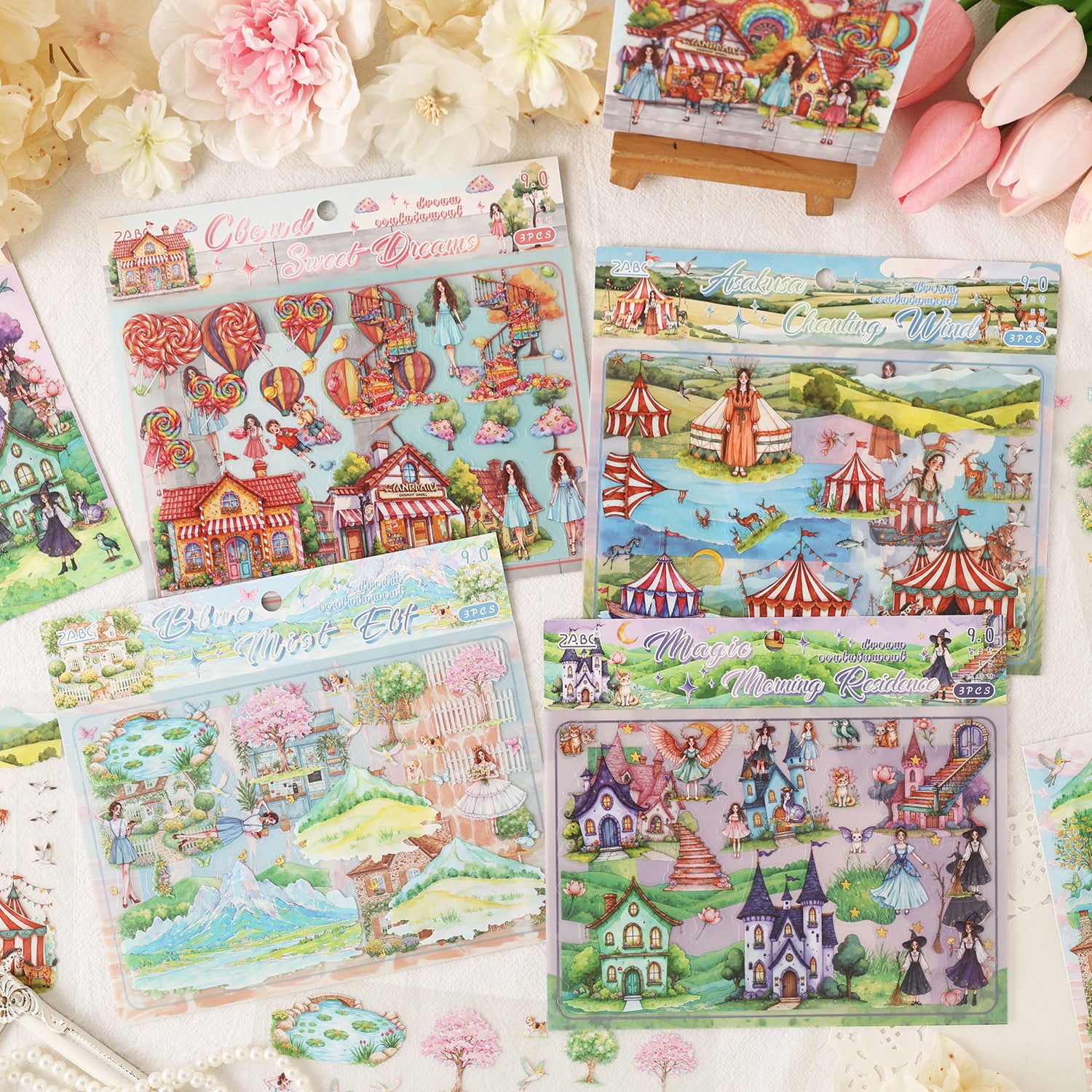 Dream home PET sticker -20Pcs each pack