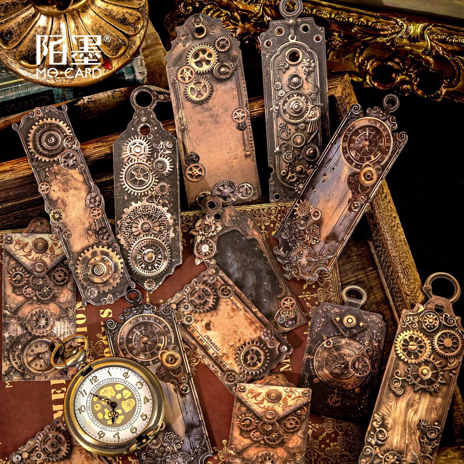 0411 Dark Legend Series Embossed die cut Sticker -20Pcs each pack