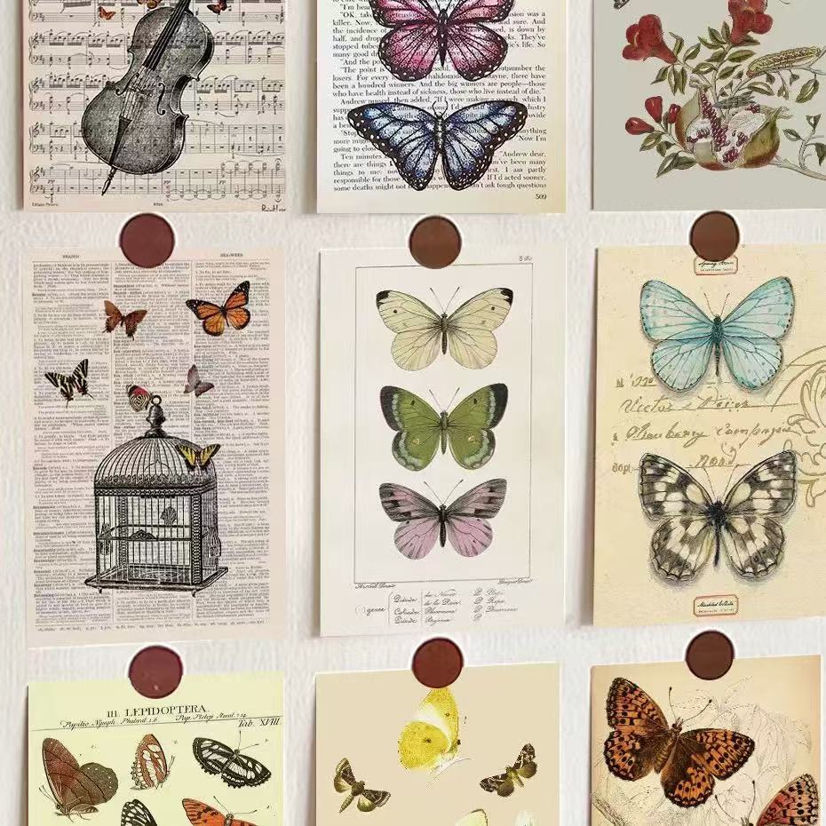0527 Butterfly Postcard 10pcs
