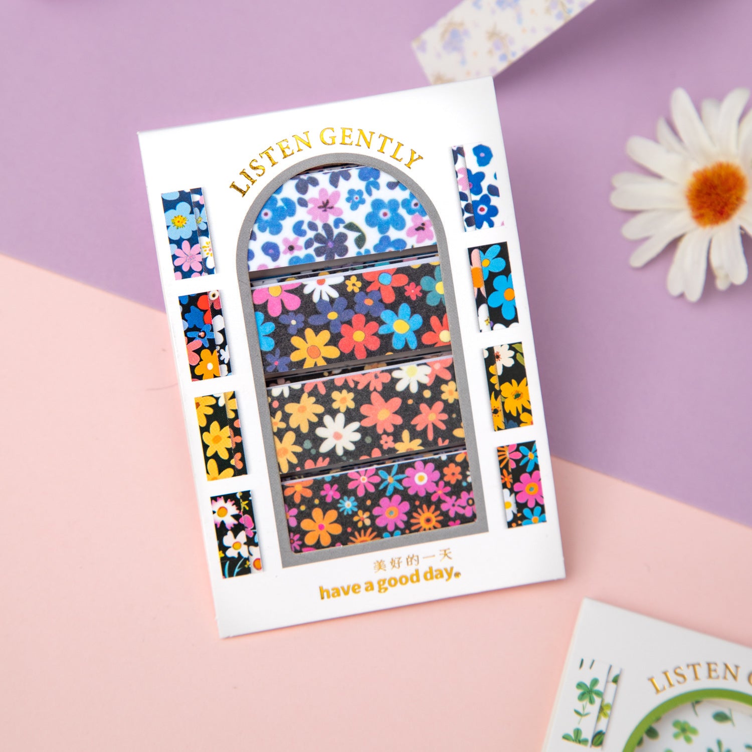 0423 Listen to tenderness Series Sticker-4Pcs each pack