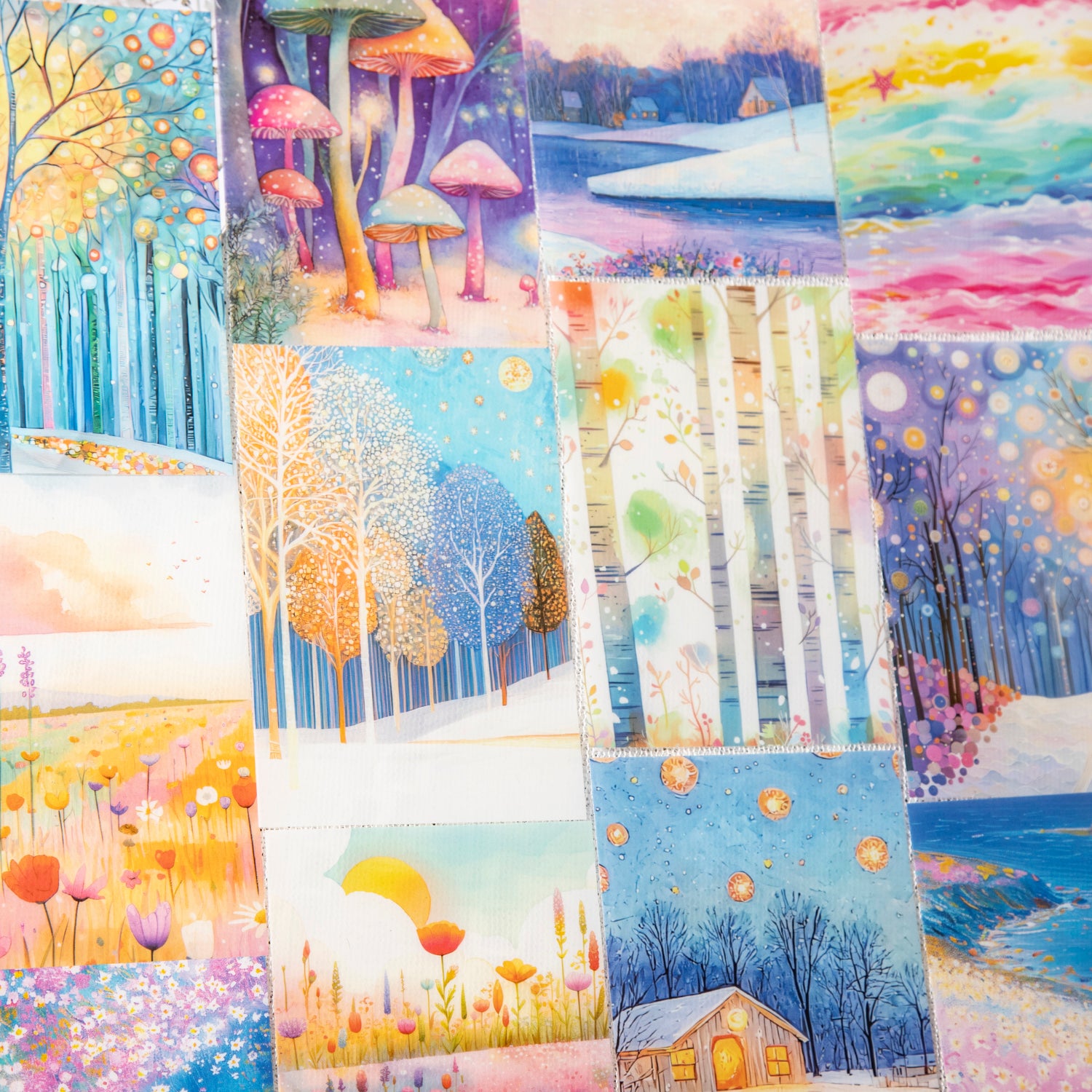 0521 Secret realm fantasy PET Sticker -10Pcs each pack