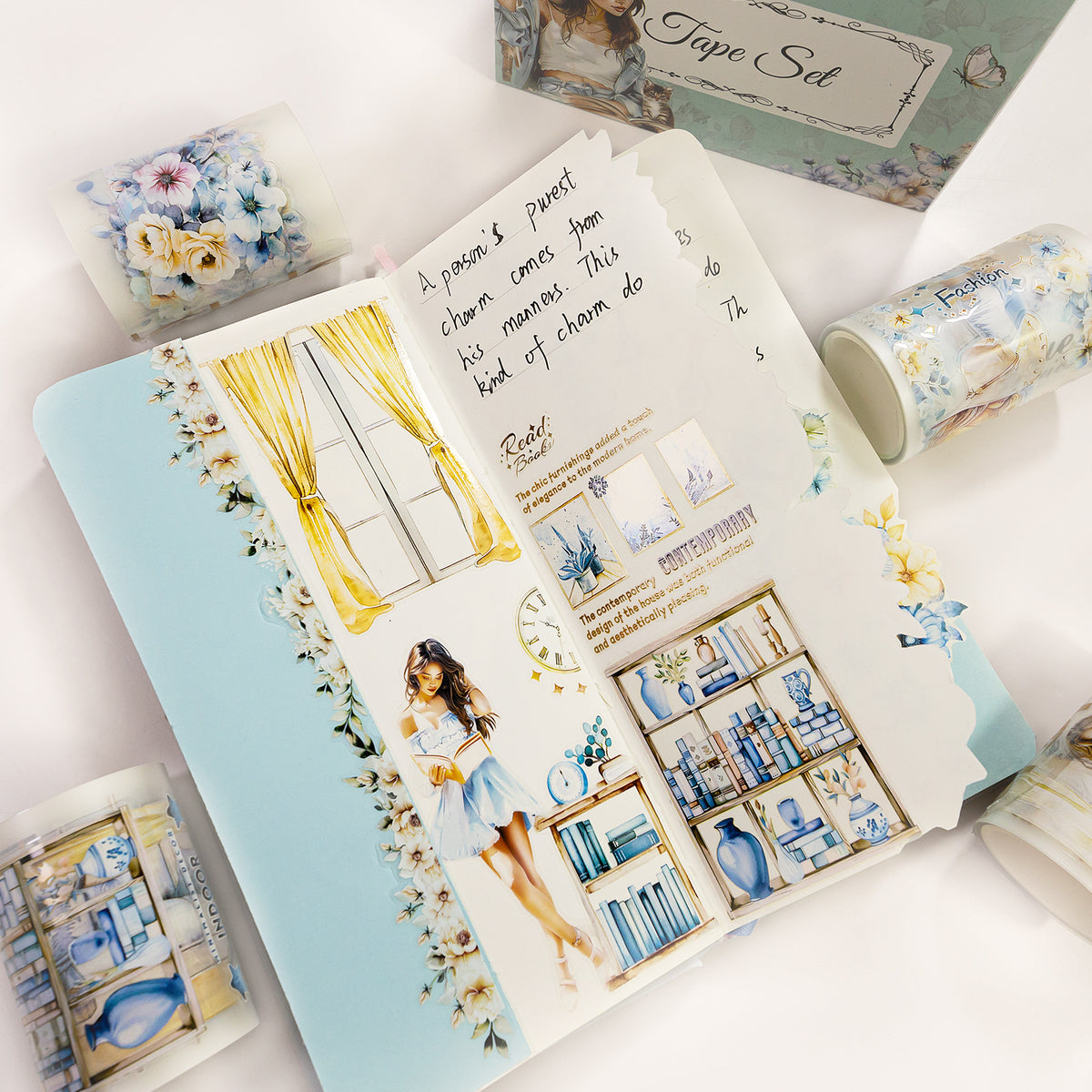 Tape in journal