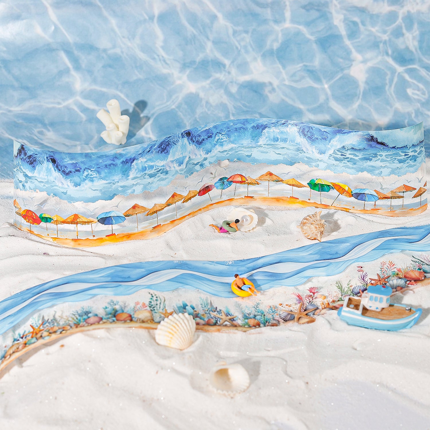 0617 Coast PET tape -7CM*2M