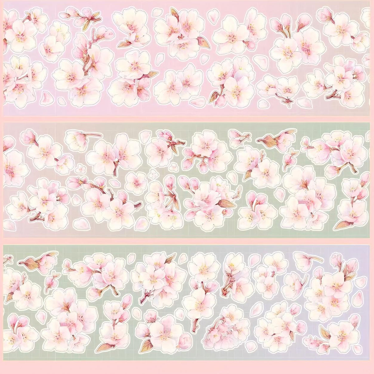 Cherry Blossom Pre-cut PET Tape (6 x 100 cm) 1 loop