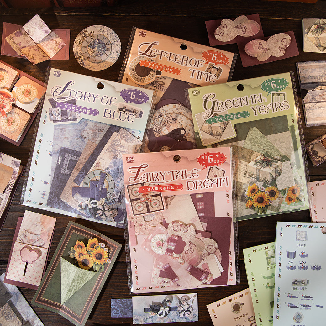 0722 Time Letterhead Solid Mixed pack -40Pcs each pack